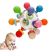 Baby Montessori Sensory Toys for 0-6 6-12 Months, Baby Teether Teething Toys for Babies 0 3 6 9 1...