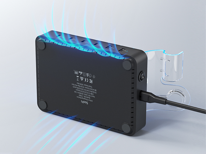 iPad charging station