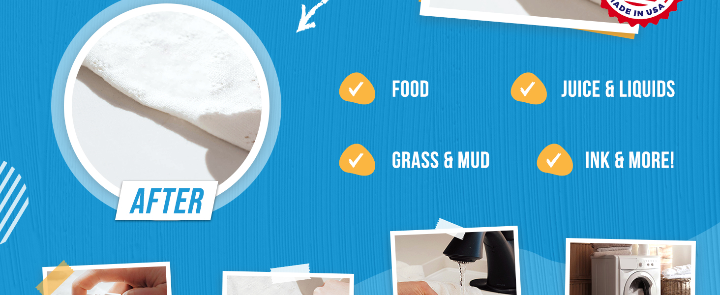stain and odor removal