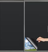 Finnez Blackout Window Privacy Film No Glue Necesary Static Cling,Anti-UV,Black Window Film 100% ...