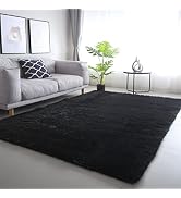 CAIYUECS Shag Area Rug,Indoor Ultra Soft Fluffy Plush Rugs for Bedroom Living Room, Non-Skid Mode...
