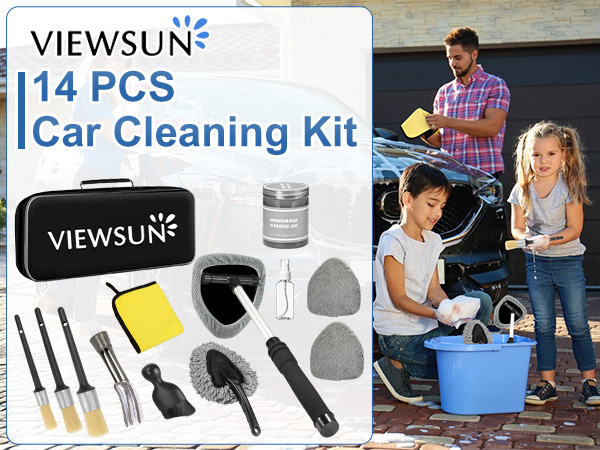 car interior cleaning kit