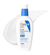 CeraVe AM Facial Moisturizing Lotion with SPF 30, Oil-Free Face Moisturizer with SPF, Formulated ...