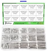 Ruibapa 235PCS Compression Springs Assortment Kit 304 Stainless Steel Compression Springs with 15...
