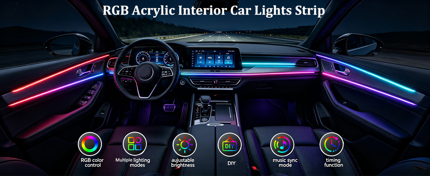 led lights for car interior