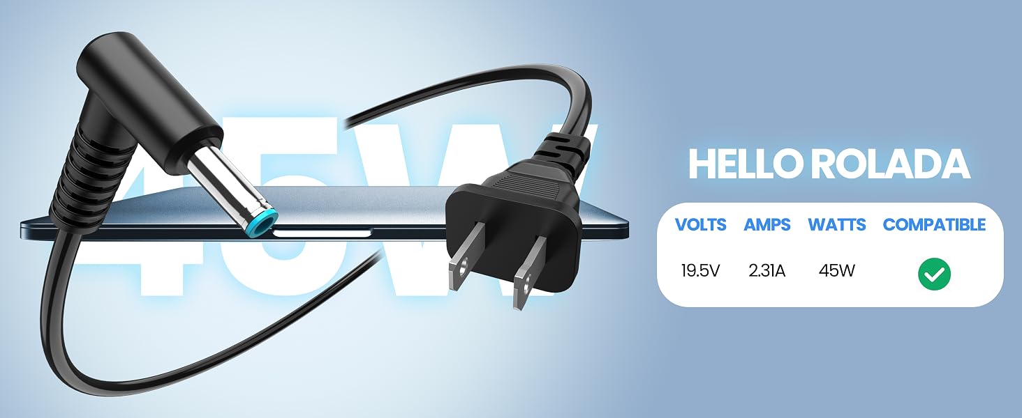 hp laptop charger