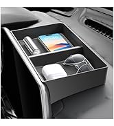 SXCY for 2024 2025 Chevrolet Trax Center Console Organizer for Chevy Trax 2025 Accessories Dashbo...
