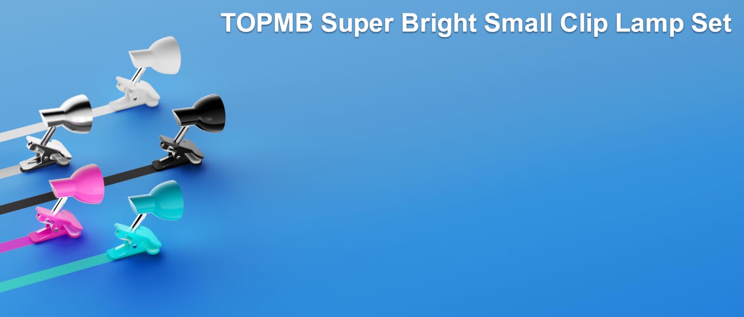 clip on light small desk light
