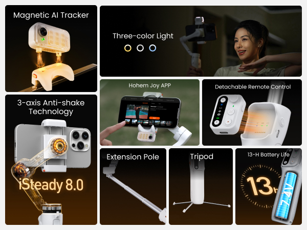 hohem isteady v3 gimbal stabilizer
