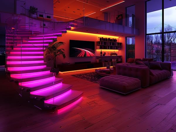 UVTaoYuan lamp belt is used in all aspects of home decoration