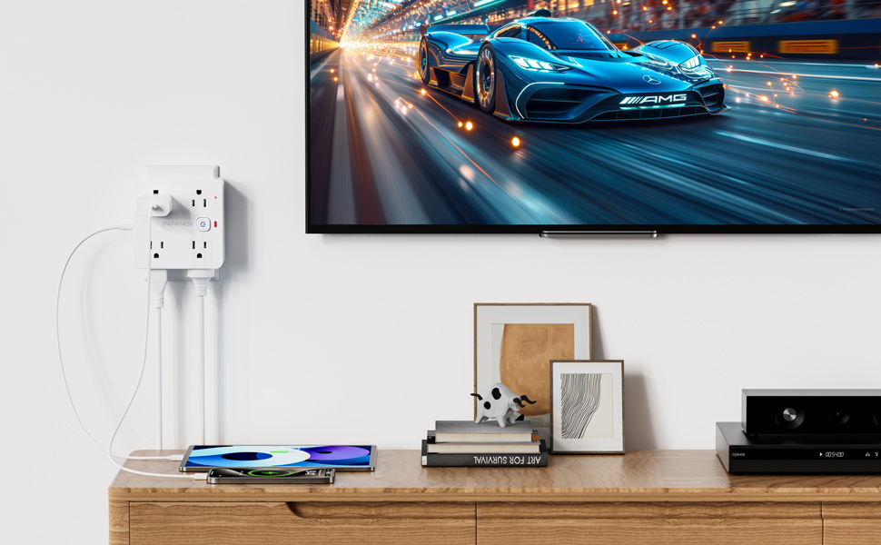 This is the living room usage scenario of our product!