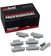 CKAuto FN Coated 30g Lead Clip-On Wheel Weights, for Alloy Rims, 25 Pcs/Box | Tire Weights for Mo...