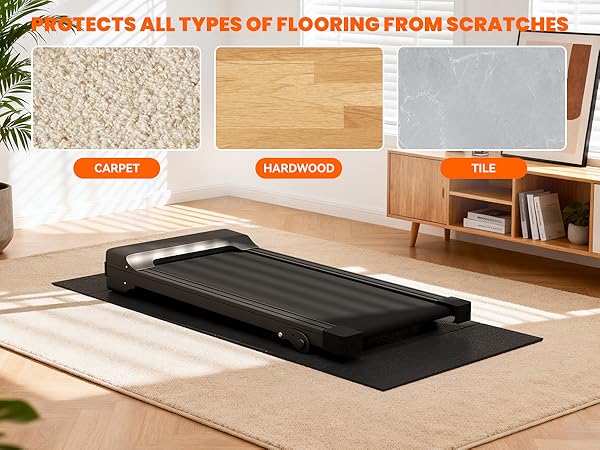 treadmill mat for carpet