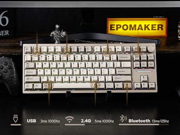 P87 Wireless Gaming Keyboard