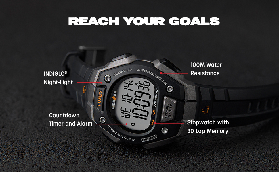 Timex ironman, the watch that keeps you moving
