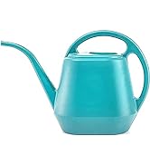 Fasmov Plastic Watering Can, Bright Blue, 1-Gallon