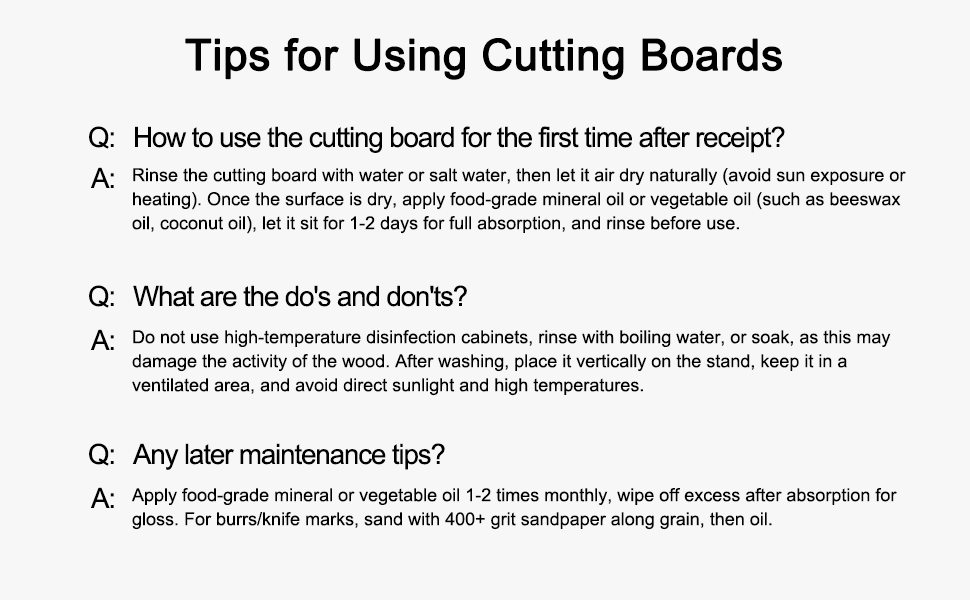 Tips for Using Cutting Boards