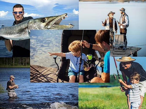 fish scale lures tool kit jig rig gear tackle equipment accessory hook fresh saltwater men gift