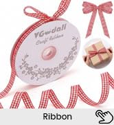 VGOODALL Red Gingham Ribbon, 3/8" x 50Yd Red and White Thin Crafts Ribbon Buffalo Checker Ribbons...