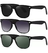 DEMIKOS Sunglasses Men Polarized Sunglasses for Mens Womens Retro Mirror Lens for Driving Fishing...
