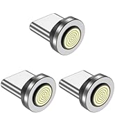 EndlesShine Magnetic Adapapter Tips 3 Pack 9 PIN USB2.0 Phone OTG Charging Replacement Tips for T...