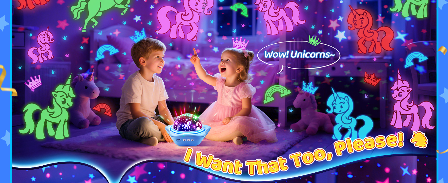 sensory toys glow in the dark stars lights for bedroom night light for kids night light projector