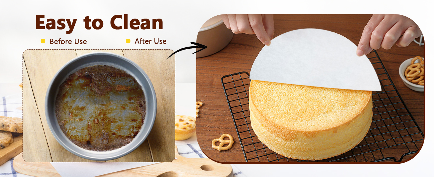 round parchment paper 8 in
