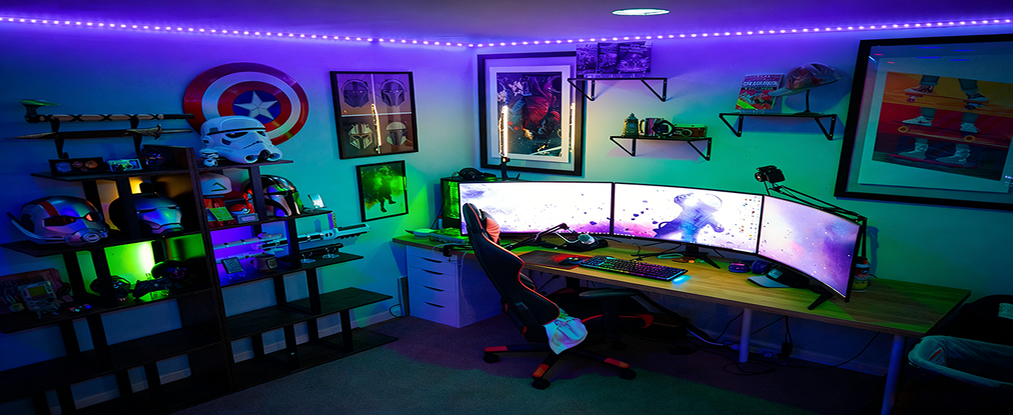 neon strip lights