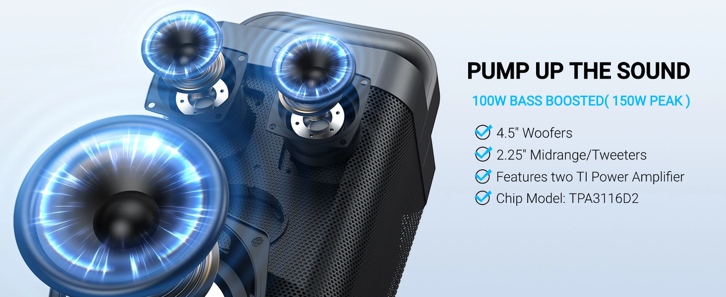 Bluetooth speakers
