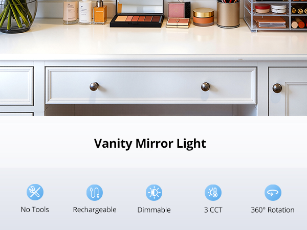 makeup light for bathroom