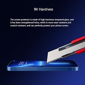 High-hardness tempered glass