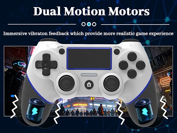 ps4 controller, playstation 4 controller, ps4 controller dualshock 4, dualshock 4,control ps4,White