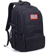 Bunnychill Tactical Backpack for Boys Men, 30L Kids Camo Backpack for School, 4 Compartments Teen...