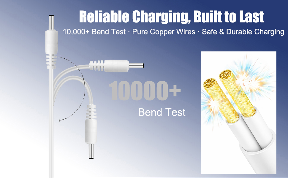bitvae toothbrush charger,bitvae water flosser charger,USB toothbrush charging cable