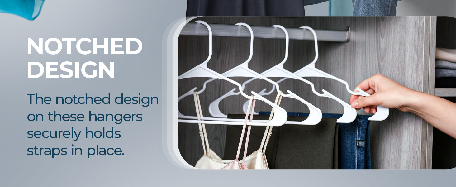 plastic hangers 100+ pack