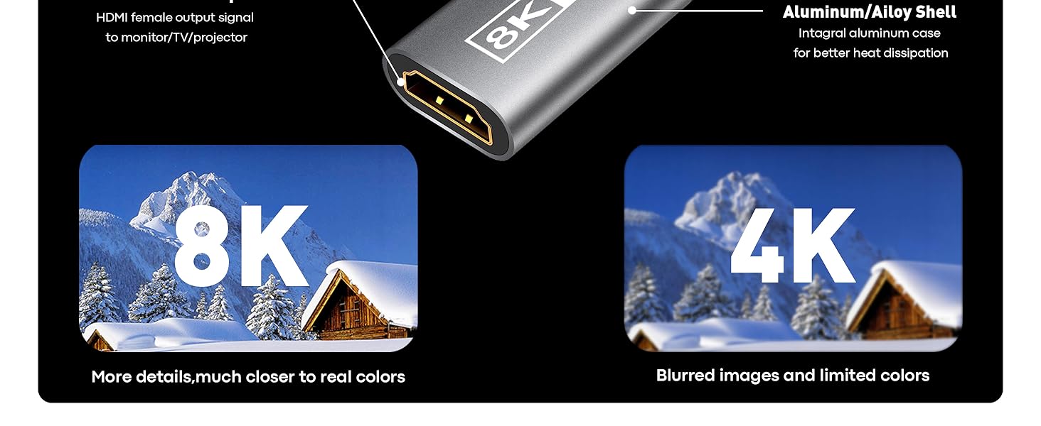 hdmi to displayport adapter