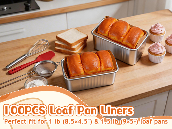 bread pan liners