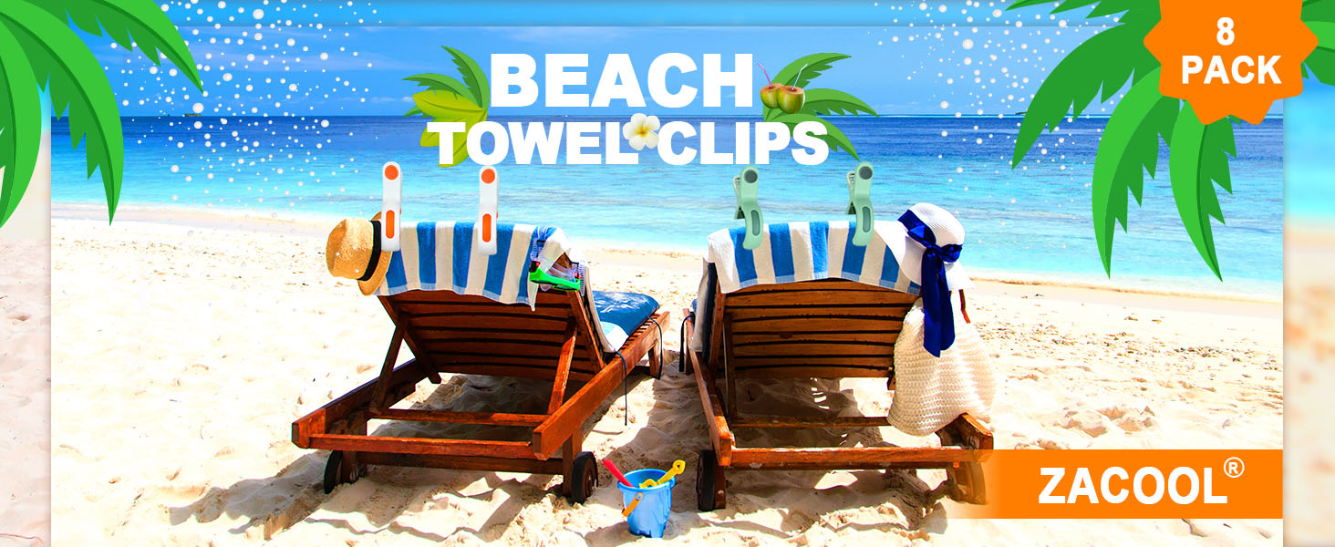 towel clips for beach chairs