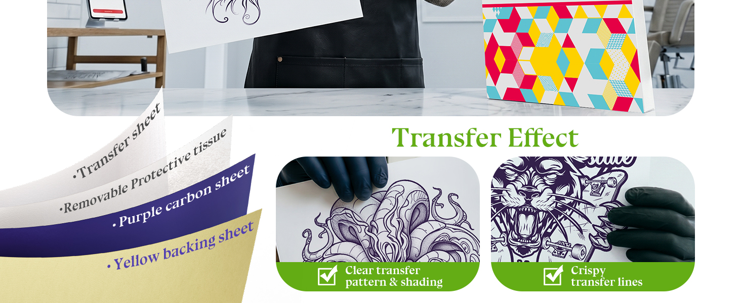 transfer paper tattoo