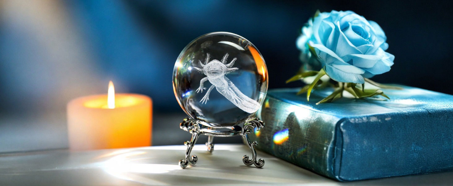 HDCRYSTALGIFTS 3D Crystal Ball