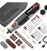 Cordless 4V Rotary Tool Kit, PHALANX Rotary Tools 80 PCS Accessories 4000mAh Li-Ion Battery, Type...