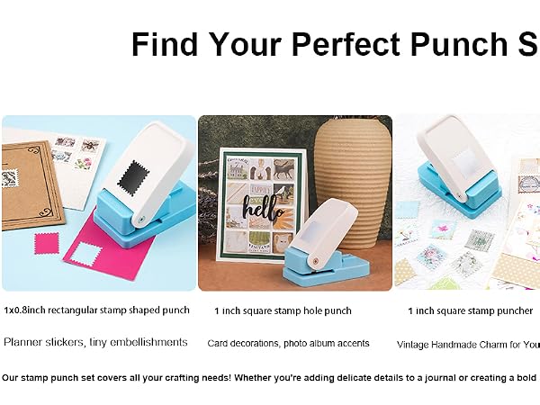 postage stamp punch