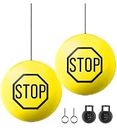 VKQTS 2PCS Garage Tennis Ball Parking Aid,Anti-Collision Hanging Garage Parking Aids for Cars wit...