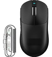 ATTCK Shark X8Plus 55g Superlight Wireless Gaming Mouse with 40K DPI,PAW 3395PRO Sensor, Broadcom...
