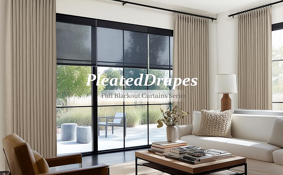 Pinch Pleated Drapes