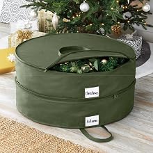 christmas storage, holiday storage, tree bag, wreath bag, christmas tree bag, ornament storage