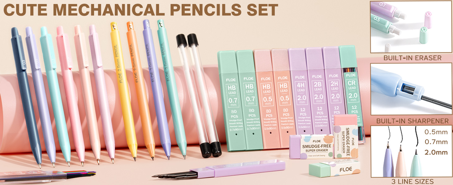 aesthetic back to school supplies college preppy stuff for students girl cute stationary set