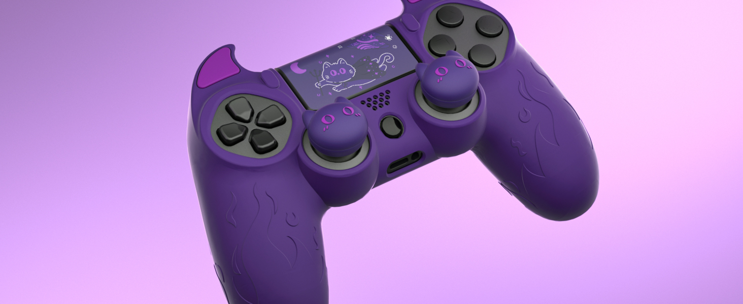 PlayVital Cute Demon Silicone Cover for Xbox Series X/S Controller,