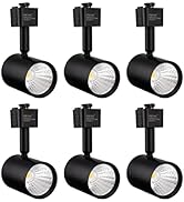 mirrea LED Track Lighting Heads Compatible with Single Circuit J Type Track Lighting Rail Ceiling...