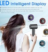Hair dryer with fast drying technology 1500W High Speed 110000 RPM Blow Dryer with Plasma Tech